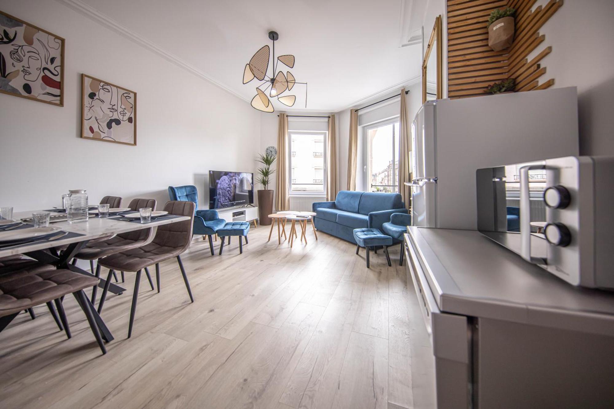 Le Blue Chic - Thermal Appartement *